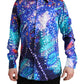 Purple Luminarie Silk Slim MARTINI Shirt