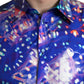 Purple Luminarie Silk Slim MARTINI Shirt