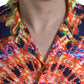 Multicolor Luminarie Silk Casual Shirt