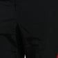 Black Red Leopard Print Nylon Jogger Pants