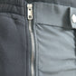 Black Cotton Blend Skinny Pants