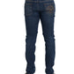 Blue Slim Fit Cotton Skinny Men Denim Jeans