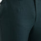 Green Wool Skinny Slim Dress Pants