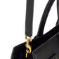 Black Calf Leather Sac De Jour Handbag