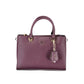 Purple Polyethylene Handbag