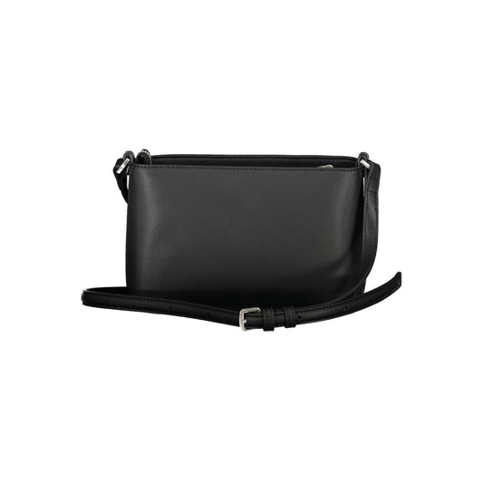 Black Polyester Handbag