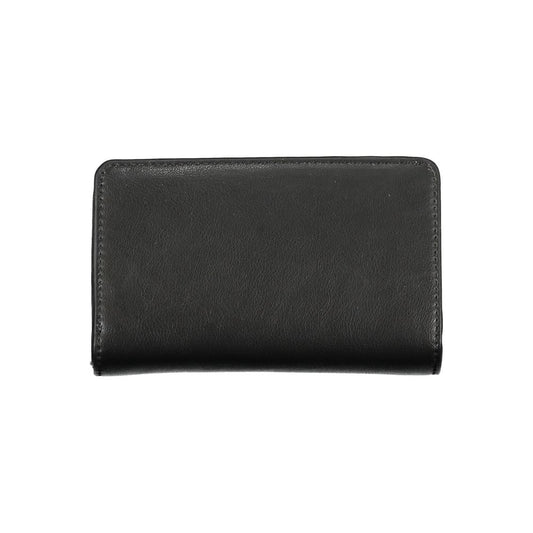 Black Polyester Handbag