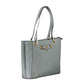 Light Blue Polyethylene Handbag