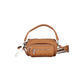 Brown Polyethylene Handbag