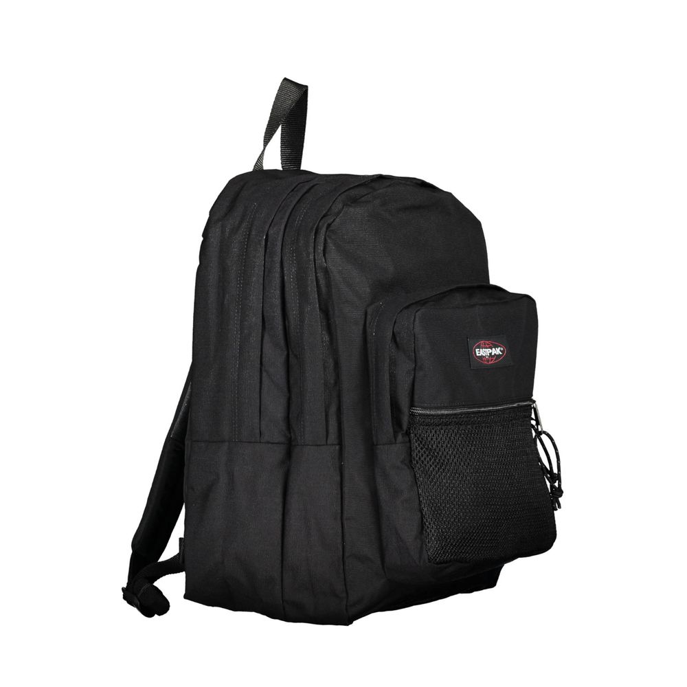 Black Polyester Backpack