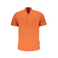 Orange Cotton Polo Shirt