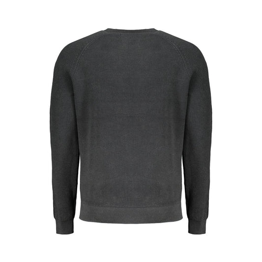 Black Cotton Sweater