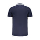 Blue Cotton Polo Shirt