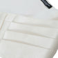 White Men Wide Waist Silk Belt Cummerbund