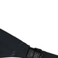 Black Men Wide Waist Silk Belt Cummerbund