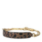 Brown Leopard Handbag Accessory Shoulder Strap