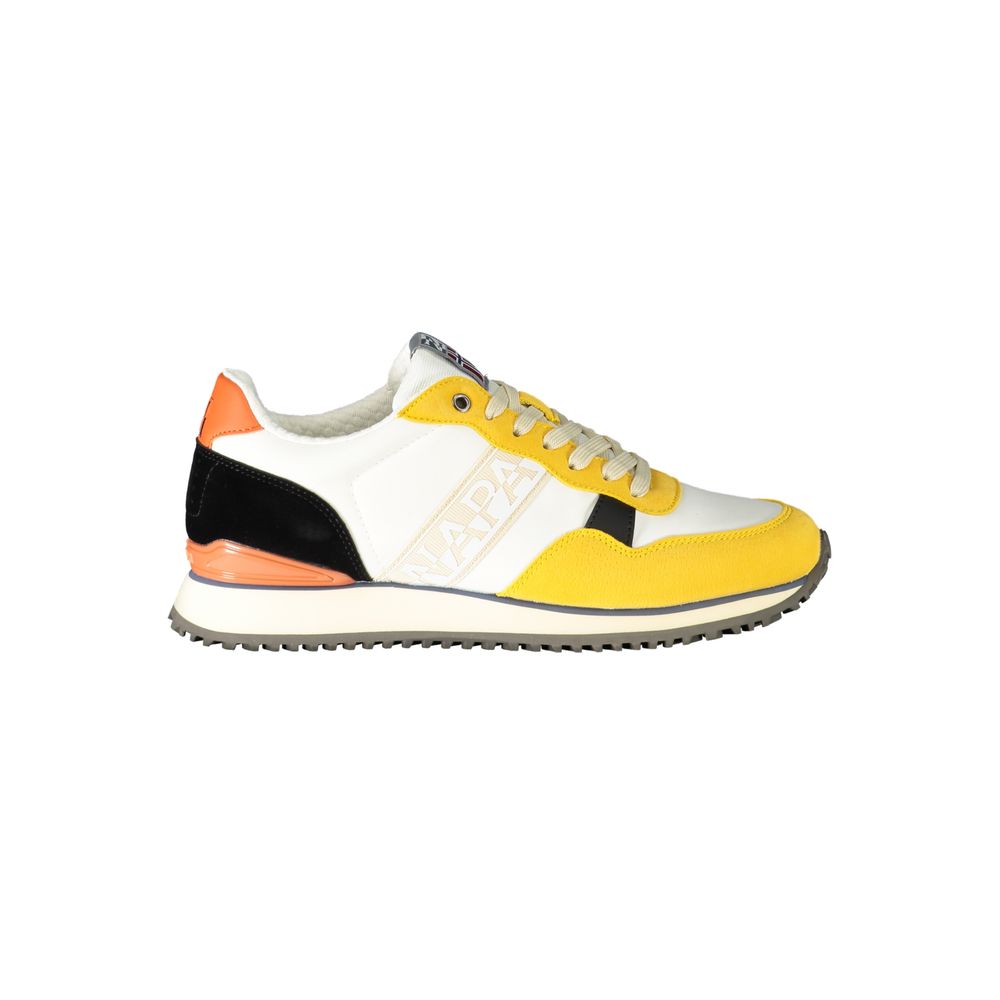 Yellow Polyester Sneaker