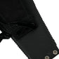 Black Canvas Embellished Waist Women Belt