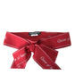 Red Polyester QUEEN OF HEARTS Belt