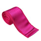 Fuchsia Pink Silk Waist Women Belt