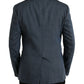 Blue Linen NAPOLI Single Breasted Coat Blazer