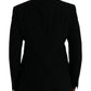 Black Crown Bee MARTINI Single Breasted Coat Blazer