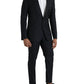 Dark Blue Wool NAPOLI Formal 2 Piece Suit