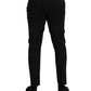 Black Wool SlimFit Dress Formal Pants