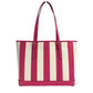 Jet Set Travel Large TZ Shoulder PVC Tote Bag Purse Pink