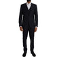 Blue Fantasy MARTINI Formal 3 Piece Suit