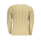 Beige Fabric Sweater