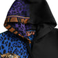 Multicolor Tiger Hooded Sweatshirt Sweater