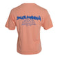 Coral Cotton Logo Print Short Sleeve T-shirt