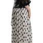 Elegant Polka Dotted Full Length Gown