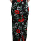 Elegant Floral Sheath Gown