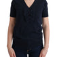 Elegant Blue Wool Top - Chic Everyday Elegance