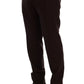 Elegant Slim Fit Formal Trousers in Purple