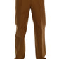 Elegant Brown Formal Trousers for Men