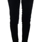 Chic Black Slim Fit Cropped Pants