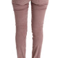 Chic Pink Capri Cropped Trousers