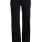 Chic Black Bootcut Formal Pants