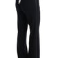 Chic Black Bootcut Formal Pants