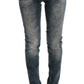 Chic Blue Wash Slim Fit Jeans