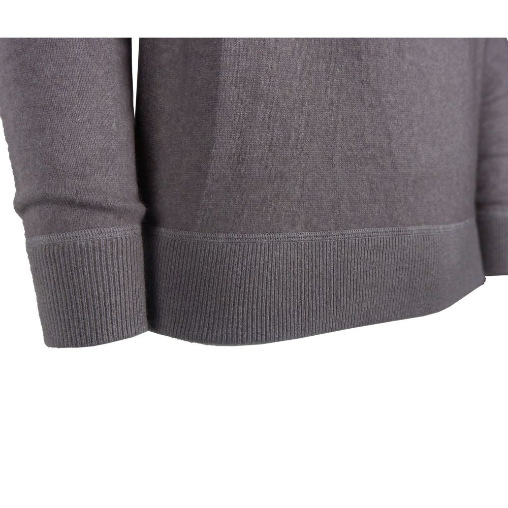 Gray Cashmere Men's Sweater