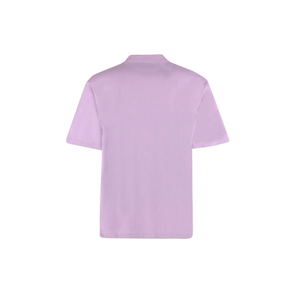 Chic Purple Logo Tee for Trendsetters