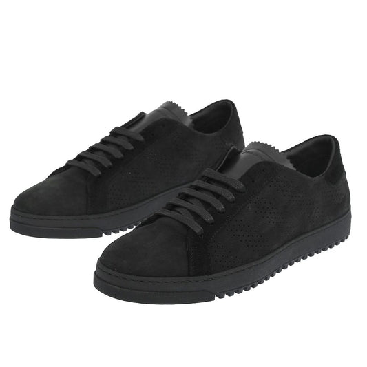 Black Calfskin Women Sneaker