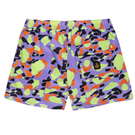 Multicolor Nylon Men's Swim Trunk