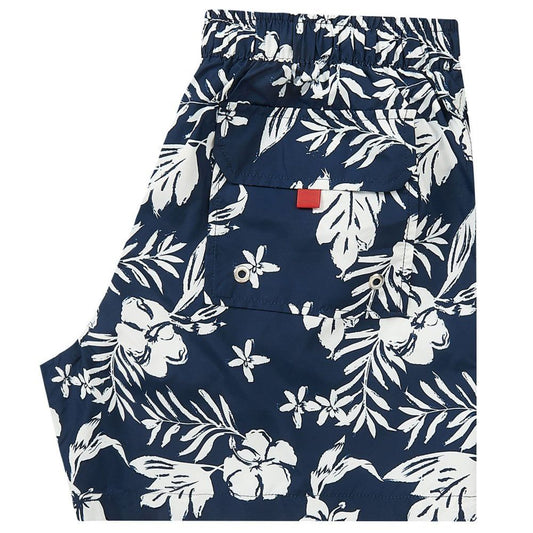 Exquisite Floral Men's Swim Boxers