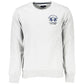 Elegant Cotton Crewneck Sweatshirt in White