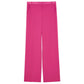 Elegant Fuchsia Palazzo Trousers